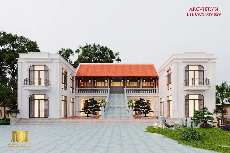 Nhà chữ u hiện đại