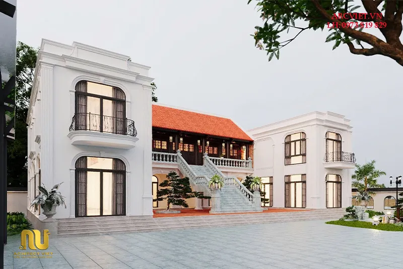 Nhà chữ u hiện đại