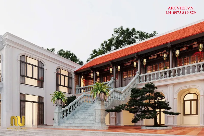 Nhà chữ u hiện đại