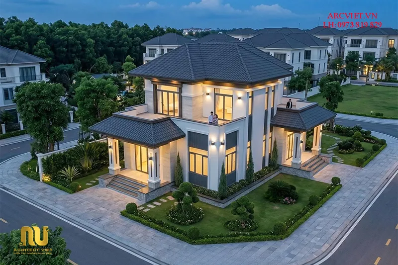 Nhà mặt tiền 9m 2 tầng mái nhật