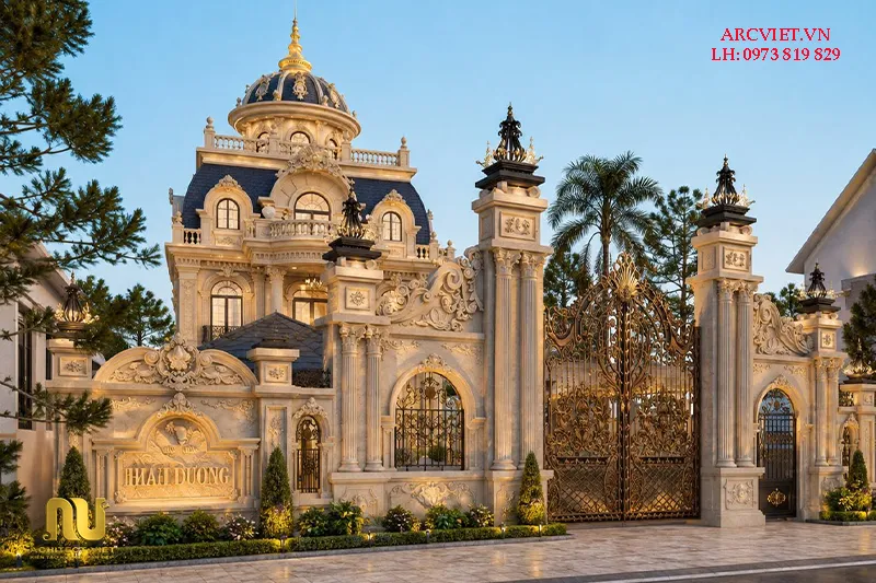 Biệt thự lâu đài pháp 10 tỷ
