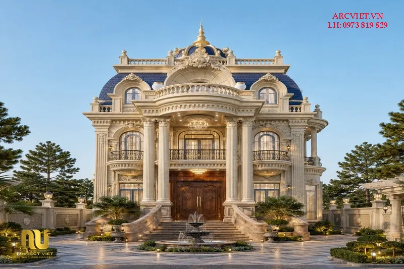 Biệt thự lâu đài pháp 10 tỷ