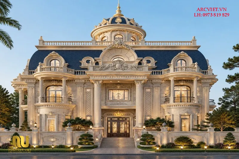 Biệt thự lâu đài pháp 10 tỷ