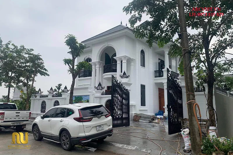 Biệt thự mái nhật mặt tiền 9m