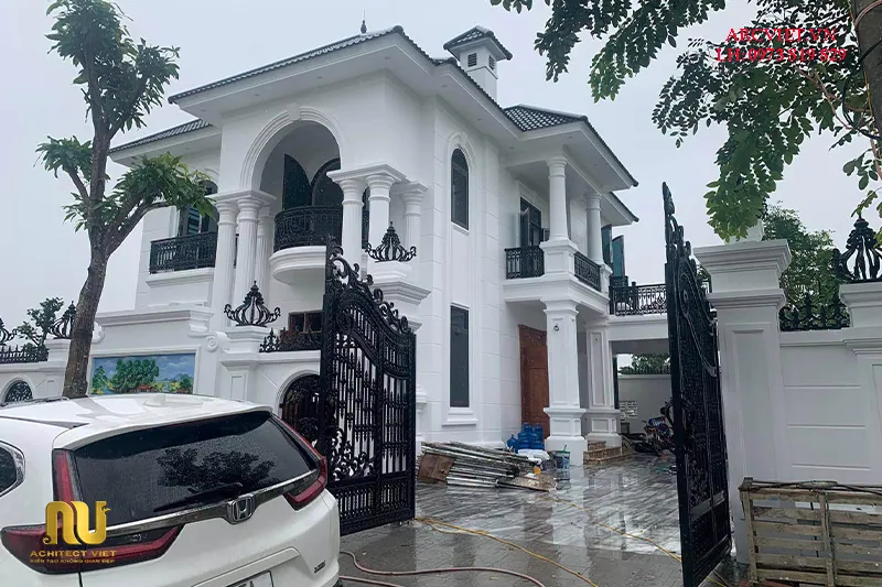 Biệt thự mái nhật mặt tiền 9m