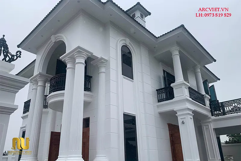 Biệt thự mái nhật mặt tiền 9m