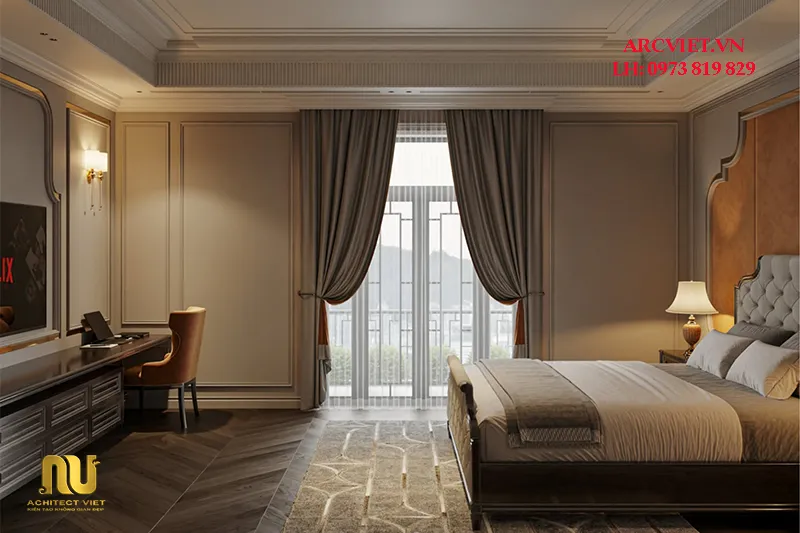 Mẫu nội thất Indochine hiện đại