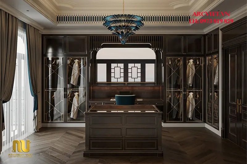 Mẫu nội thất Indochine hiện đại