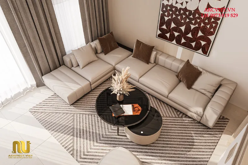 Nhà mái nhật 2 tầng 8x12m