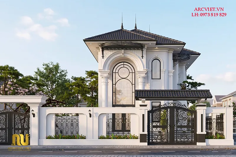 Nhà mặt tiền 8m 2 tầng mái nhật