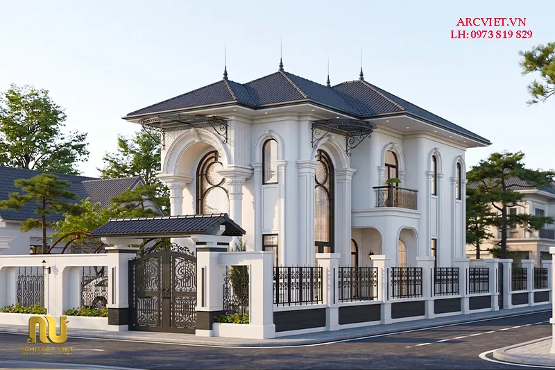 Nhà mặt tiền 8m 2 tầng mái nhật