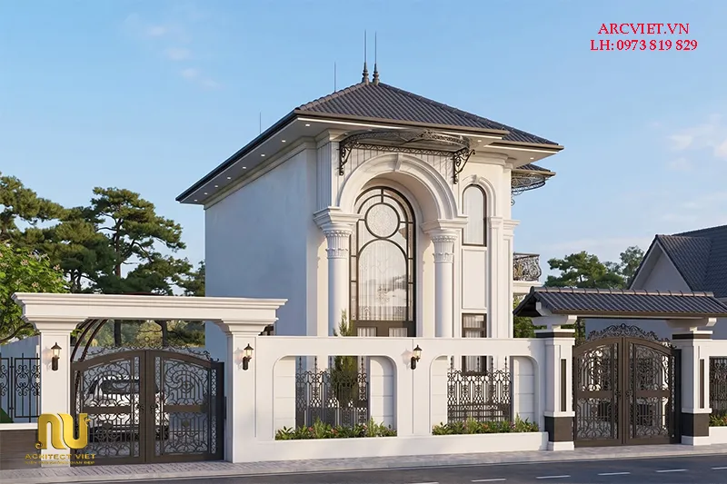 Nhà mặt tiền 8m 2 tầng mái nhật