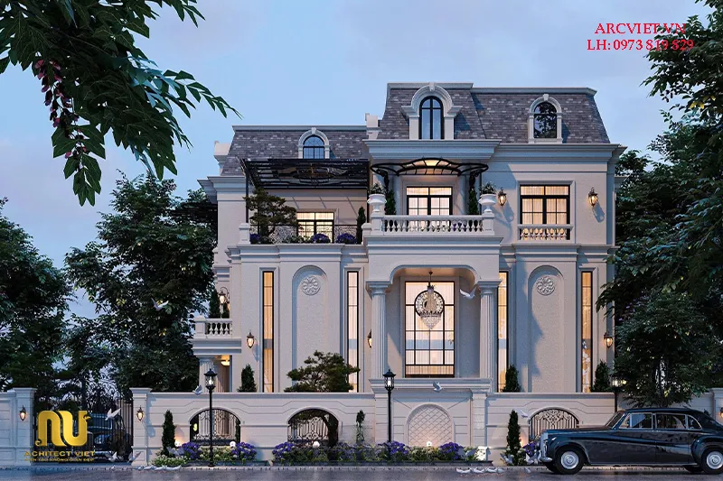 Xây biệt thự 10 tỷ
