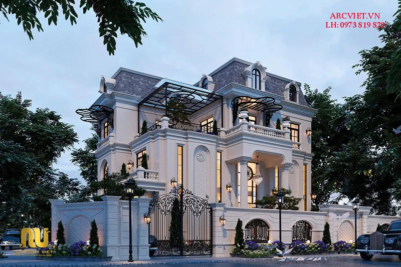 Xây biệt thự 10 tỷ