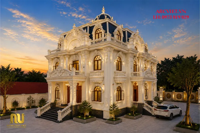 Biệt Thự Pháp Ngang 15m