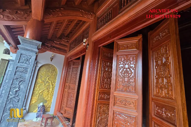 Chi phí xây nhà thờ bê tông giả gỗ