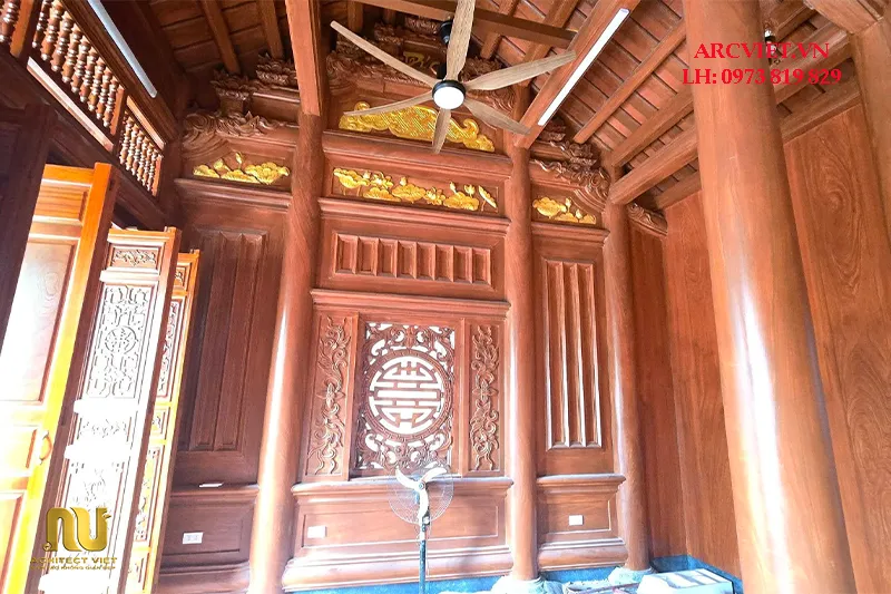 Chi phí xây nhà thờ bê tông giả gỗ