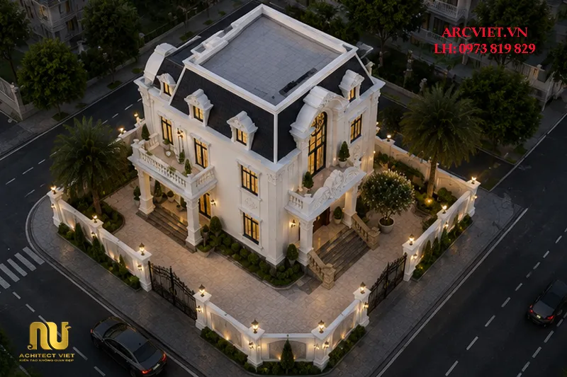Mẫu nhà 2 tầng 7m x 12m