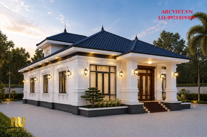 Nhà mái Nhật 1 tầng mặt tiền 9m