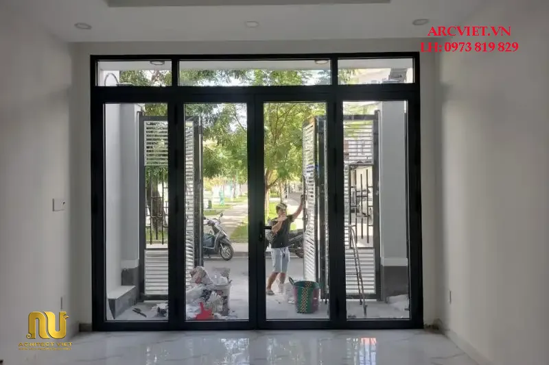 Nhà Ống 5m Để Cửa Chính Rộng Bao Nhiêu?