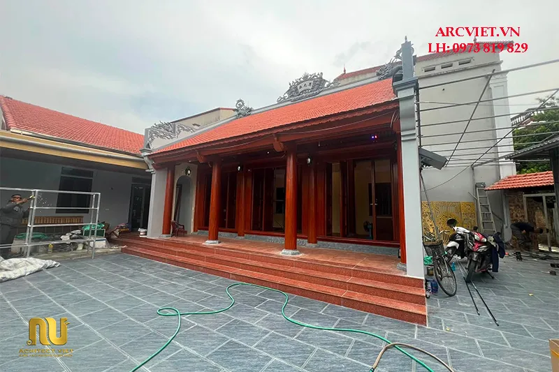 Nhà thờ kết hợp nhà ở đơn giản