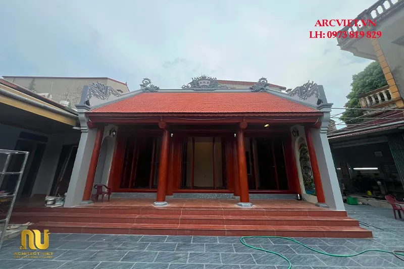 Nhà thờ kết hợp nhà ở đơn giản