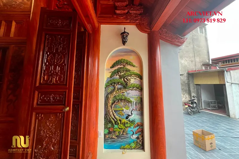Nhà thờ kết hợp nhà ở đơn giản