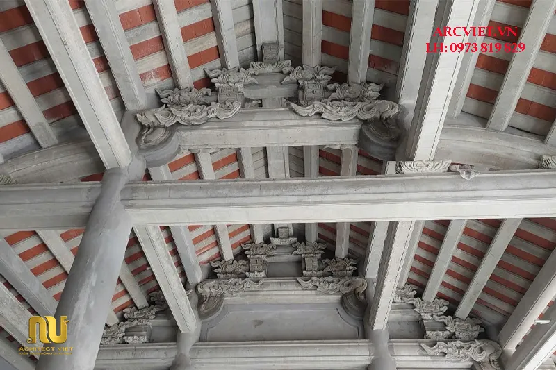 Xây Nhà Thờ Bê Tông Giả Gỗ