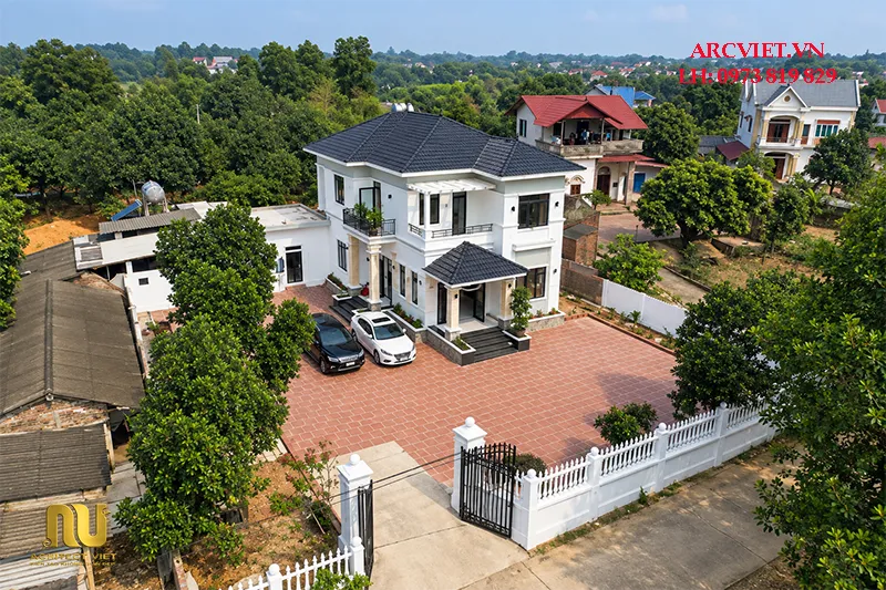 9x12m nhà mái Nhật 2 tầng