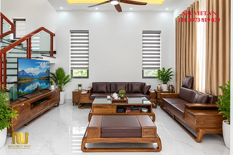 9x12m nhà mái Nhật 2 tầng