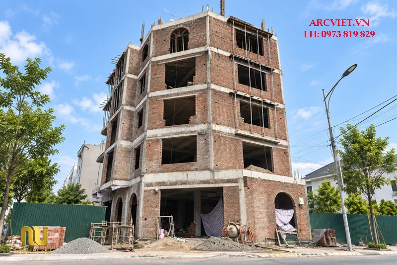 Nhà Lô Góc 2 Mặt Tiền 5 Tầng