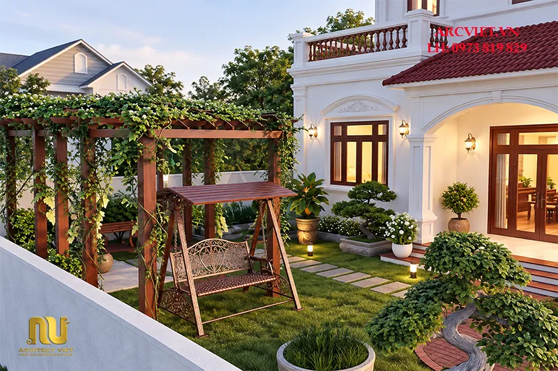 Nhà Thờ Họ 2 Tầng Hiện Đại