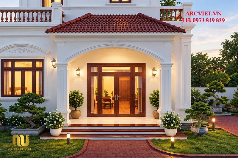 Nhà Thờ Họ 2 Tầng Hiện Đại