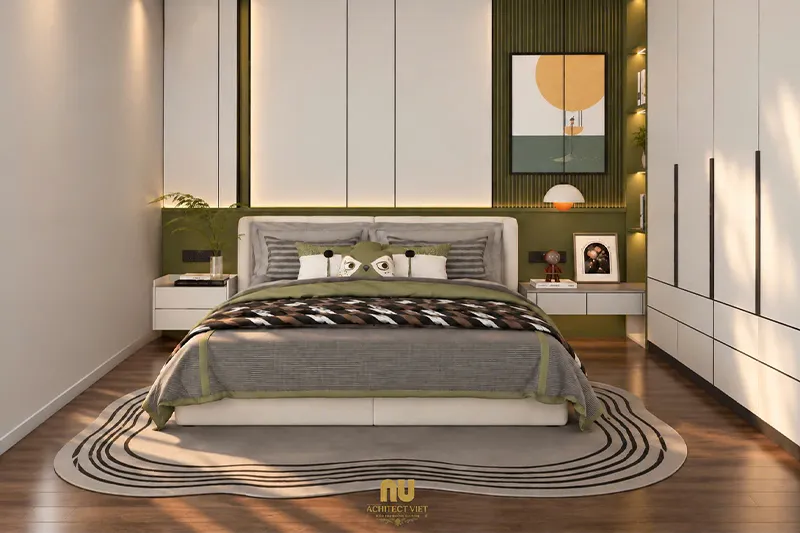 Thi Công Phòng Ngủ 20m2 Cho Vợ Chồng