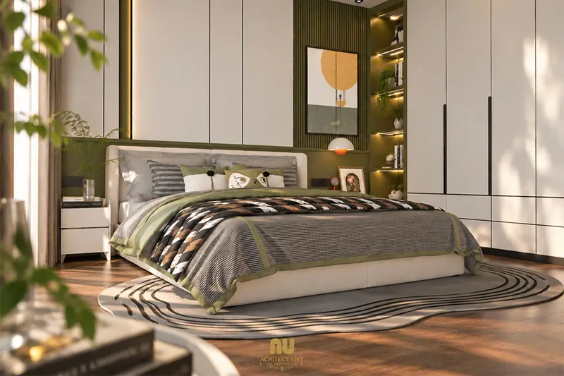 Thi Công Phòng Ngủ 20m2 Cho Vợ Chồng