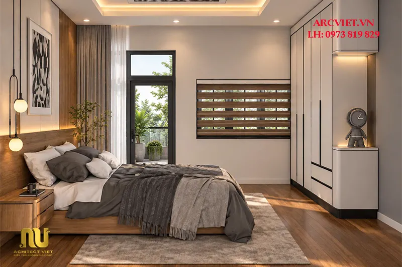 Thi Công Phòng Ngủ 20m2 Cho Vợ Chồng