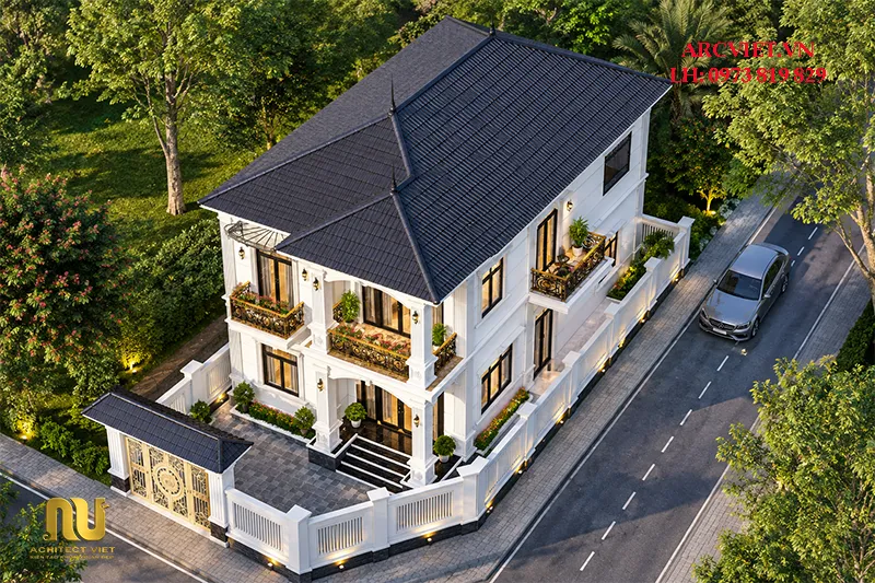Thiết Kế Nhà Vuông 9x10