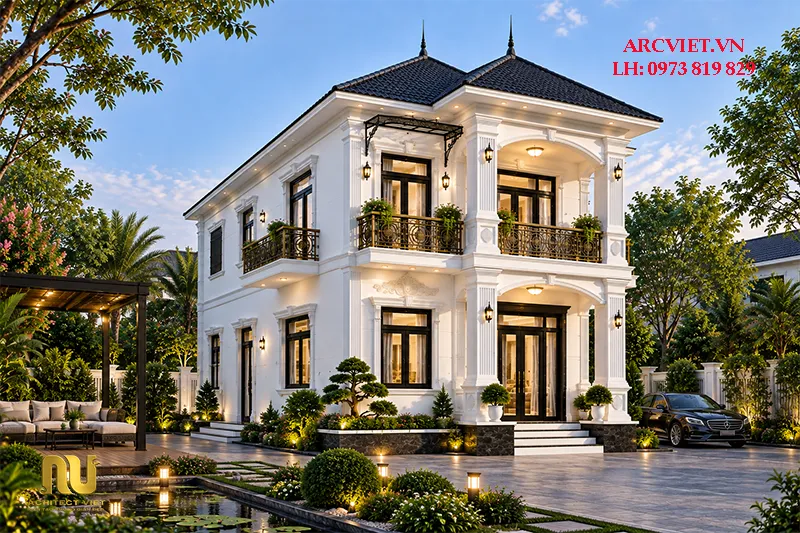 Thiết Kế Nhà Vuông 9x10