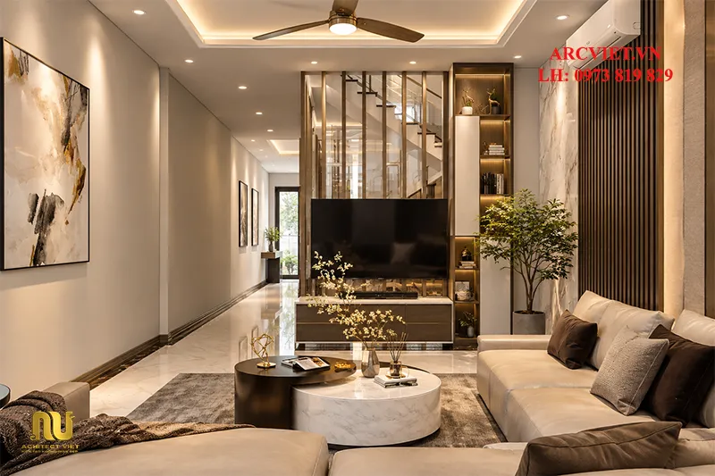 Mặt tiền nhà phố 5m 5 tầng