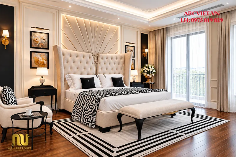 Mặt Tiền Nhà Phố 5m Cổ Điển