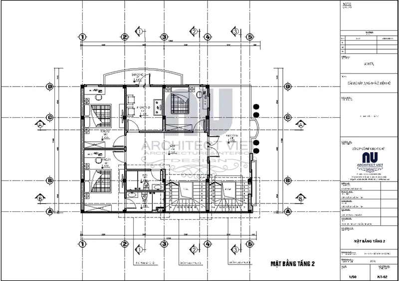 nhà thờ họ 3 gian bê tông giả gỗ