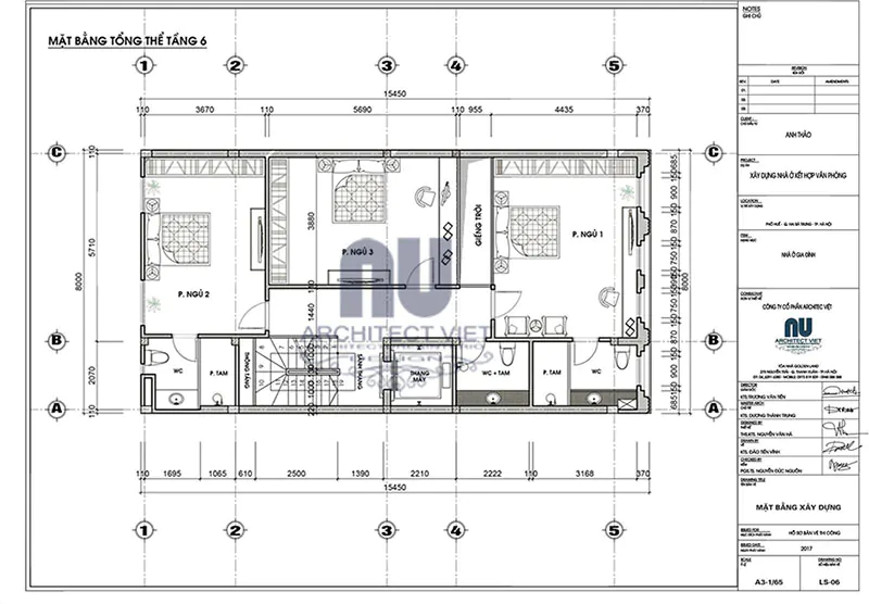 mẫu nhà ở kết hợp văn phòng