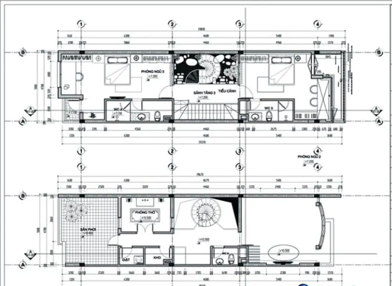 mẫu nhà phố hiện đại 3 tầng 5x18m đẹp