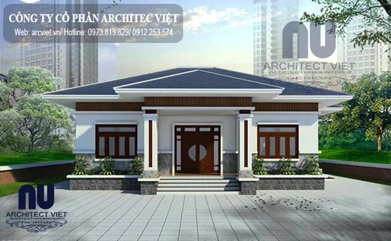 mẫu nhà cấp 4 100m2