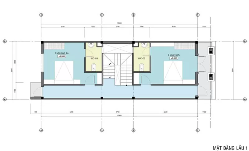 Nhà phố 5x15m