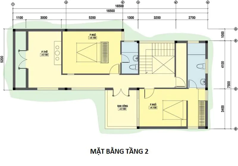 thiết kế biệt thự 10x25m