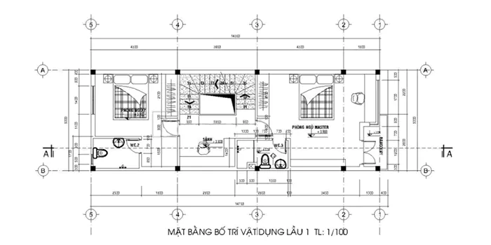 Bản vẽ thiết kế nhà dân đầy đủ