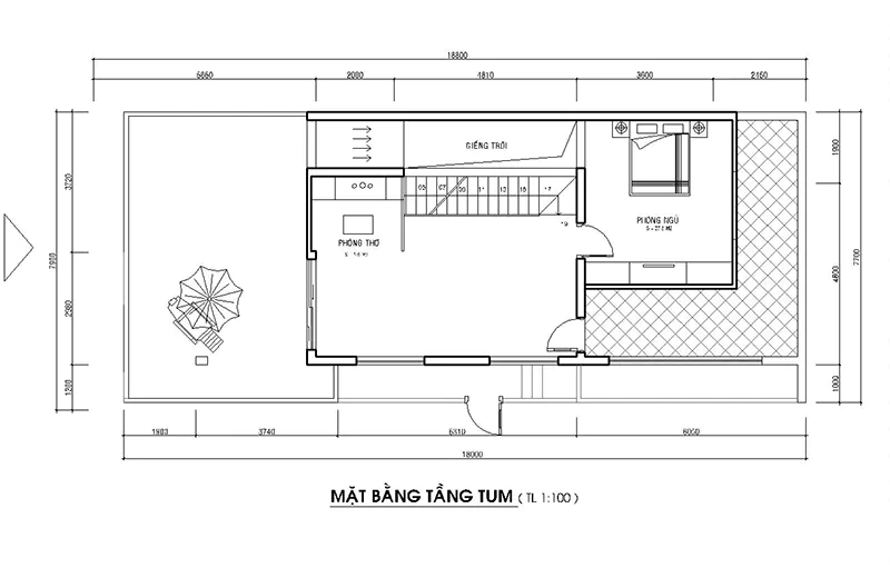 Bản vẽ thiết kế nhà dân đầy đủ