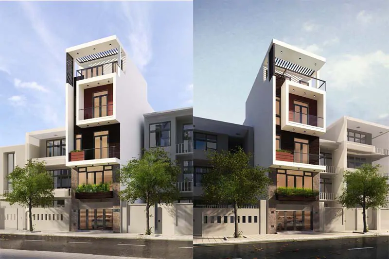 thiết kế nhà 50m2