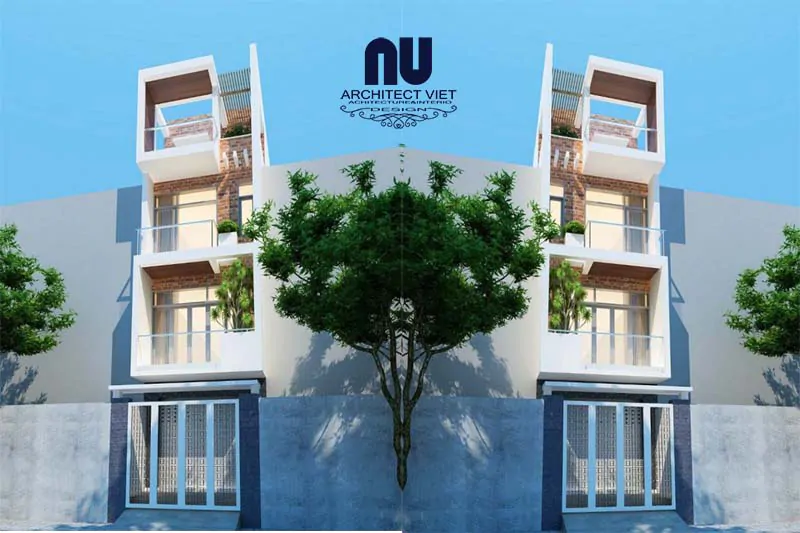 nhà phố 4 tầng 4x14m